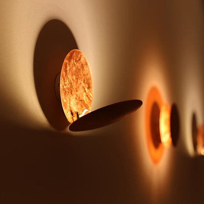 Luz de Parede Lunaris | Aplique de Parede Moderno Inspirado no Eclipse Solar