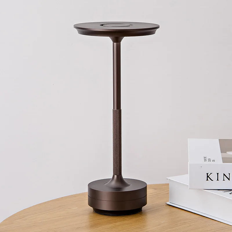 Candeeiro de Secretária Recárregavel com Toque | Luz de Mesa LED Regulável