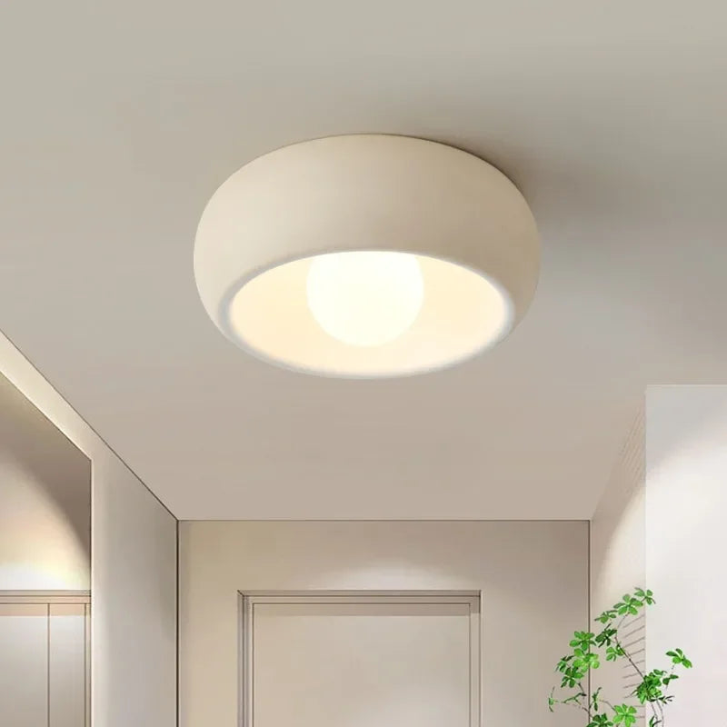 Lâmpada de Teto Circular Minimalista | Luz de Embutir Moderna