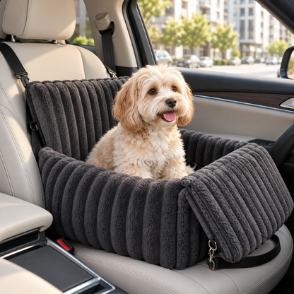 Sicherer Hunde-Autositz, gemütliches Reise-Sitzerhöhungskissen Appleton