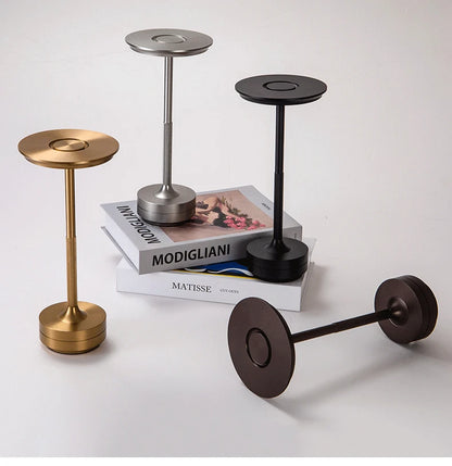 Candeeiro de Secretária Recárregavel com Toque | Luz de Mesa LED Regulável