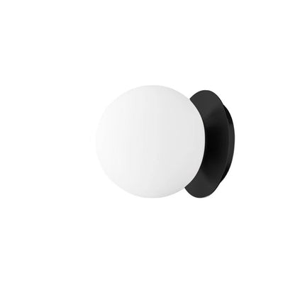 Lampada da parete in vetro Nordic Globe | Luce minimalista moderna per bagno e camera da letto