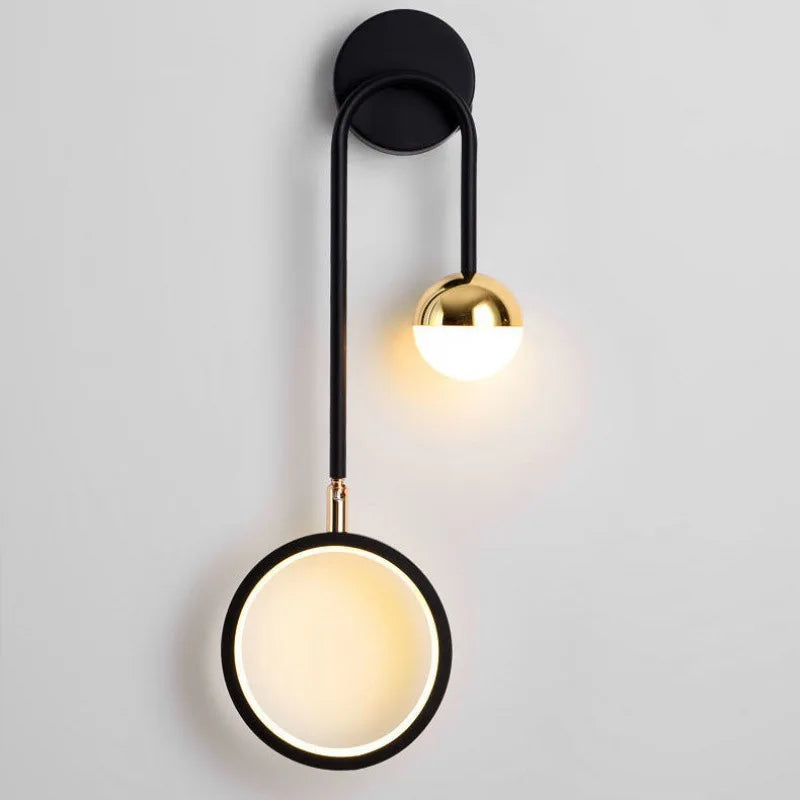 Lampada da parete Orbis | Design LED nordico moderno