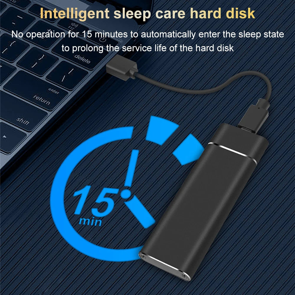 Carcasă externă pentru hard disk portabil SSD M.2 USB 3.1