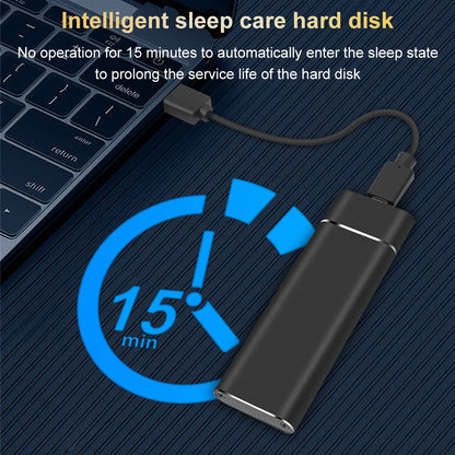 Carcasă externă pentru hard disk portabil SSD M.2 USB 3.1