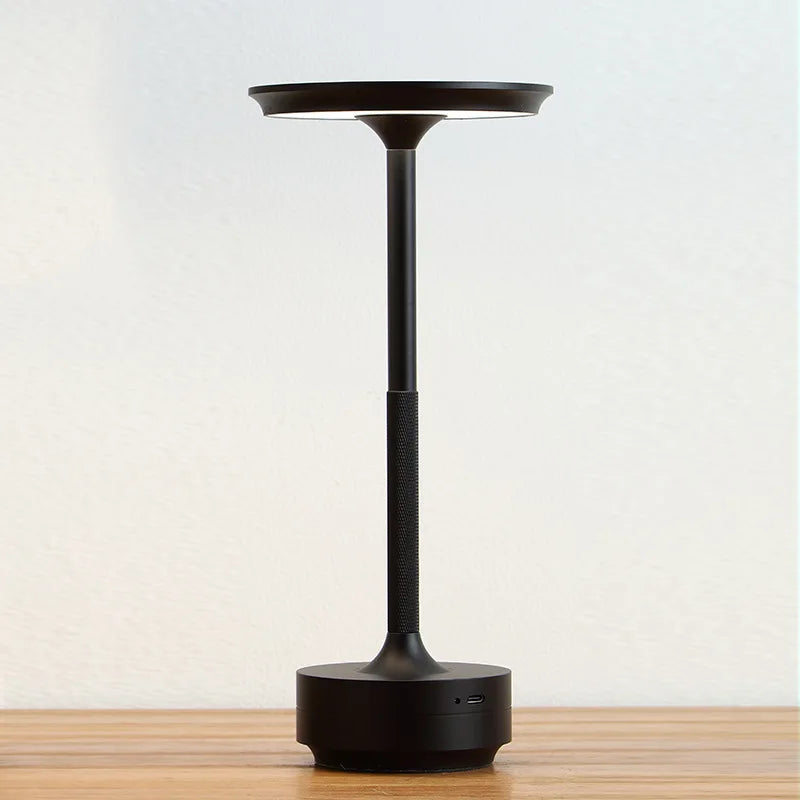 Candeeiro de Secretária Recárregavel com Toque | Luz de Mesa LED Regulável