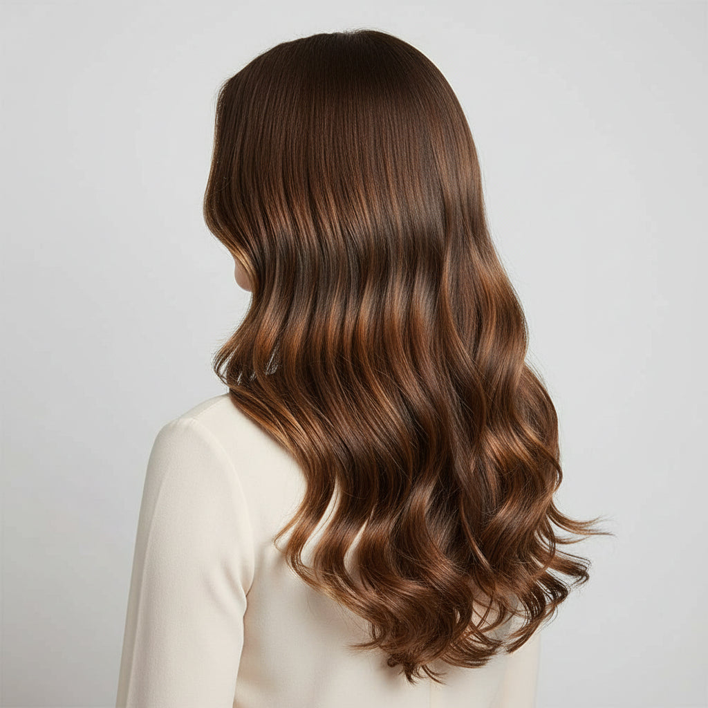 Extensiones de cabello Remy humano largas y onduladas con clip