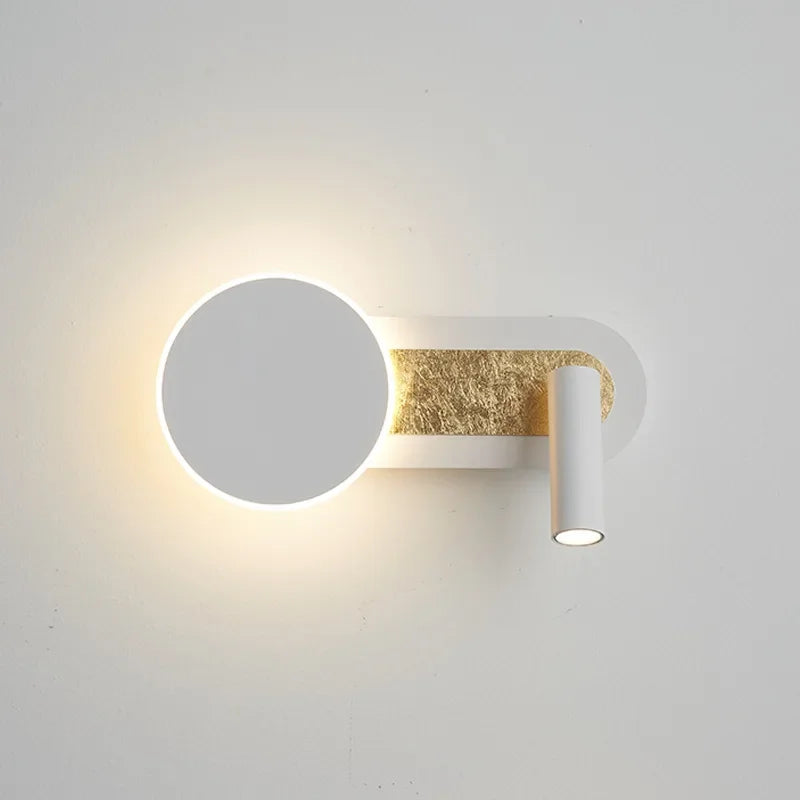 HaloBeam Lampada da Parete | Design Nordico Moderno a Doppio LED