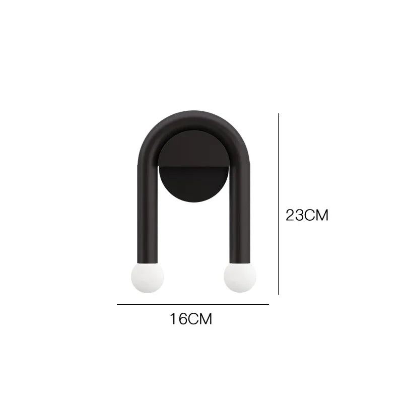 Lumină de perete Arcus Modern | Design LED nordic minimalist