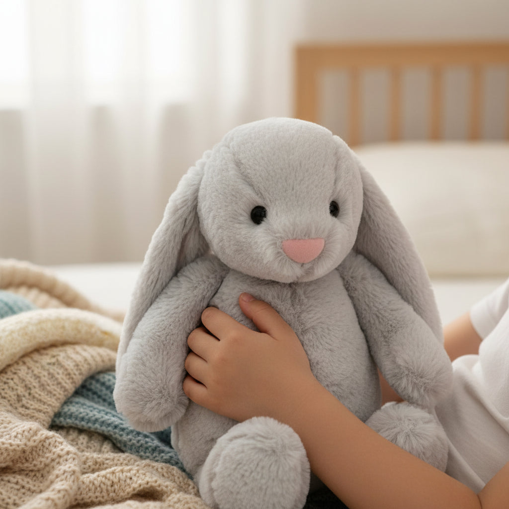 Peluche Bunnycat Morbido Giocattolo Coniglio Carino Bambola Regalo