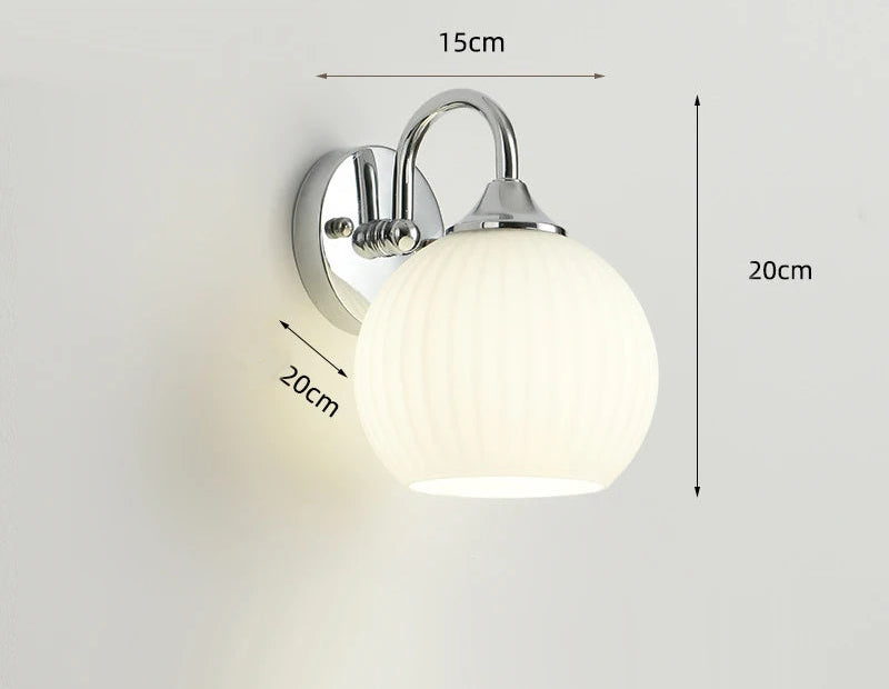 Lampada da parete Quashion | Design moderno minimalista cromato