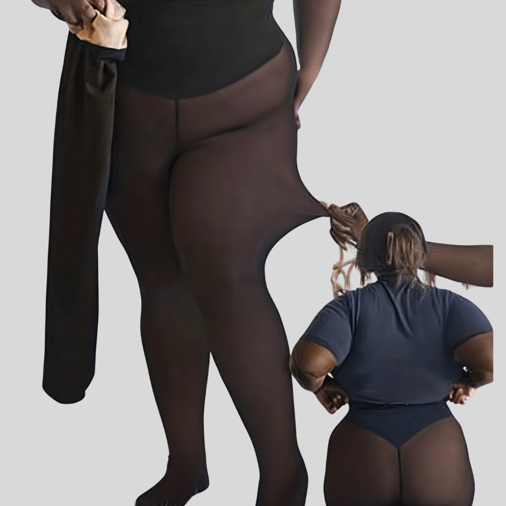 Seamless Sheer Shapewear Tights for Women Slimming Comfort Fit 0
