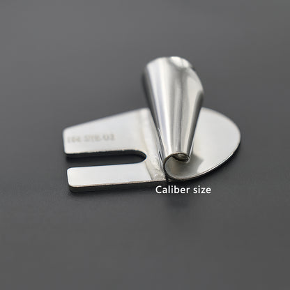 Sewing Hemmer Foot Stainless Steel Rolled Hem Tool Set