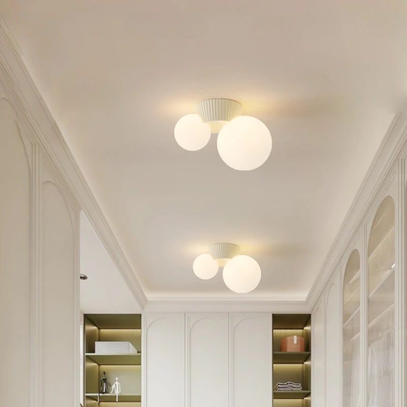 Luméa Lampada da Soffitto | Design Francese Moderno a Doppia Sfera