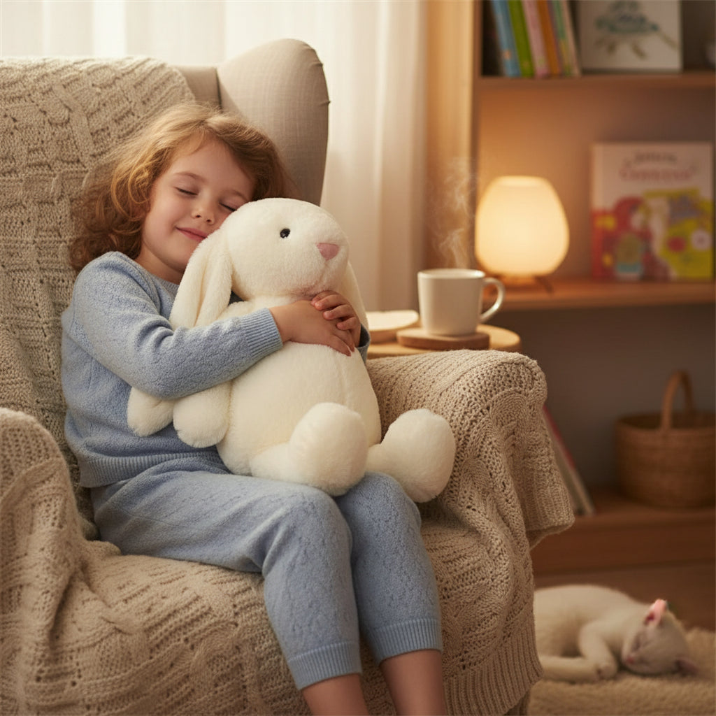Peluche Bunnycat Morbido Giocattolo Coniglio Carino Bambola Regalo