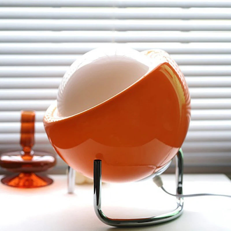 Candeeiro de Mesa em Vidro Bauhaus | Design Nórdico Retro
