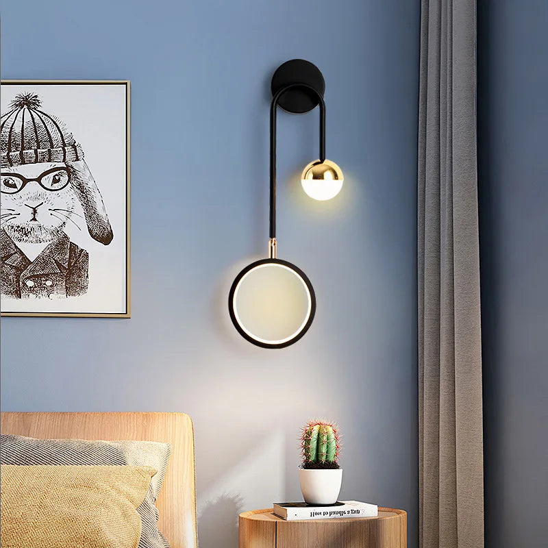 Lampada da parete Orbis | Design LED nordico moderno