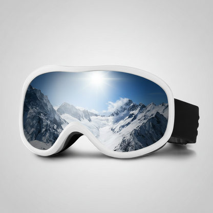 Ochelari de schi Ochelari de snowboard Anti-aburire Protecție UV Lentilă dublă