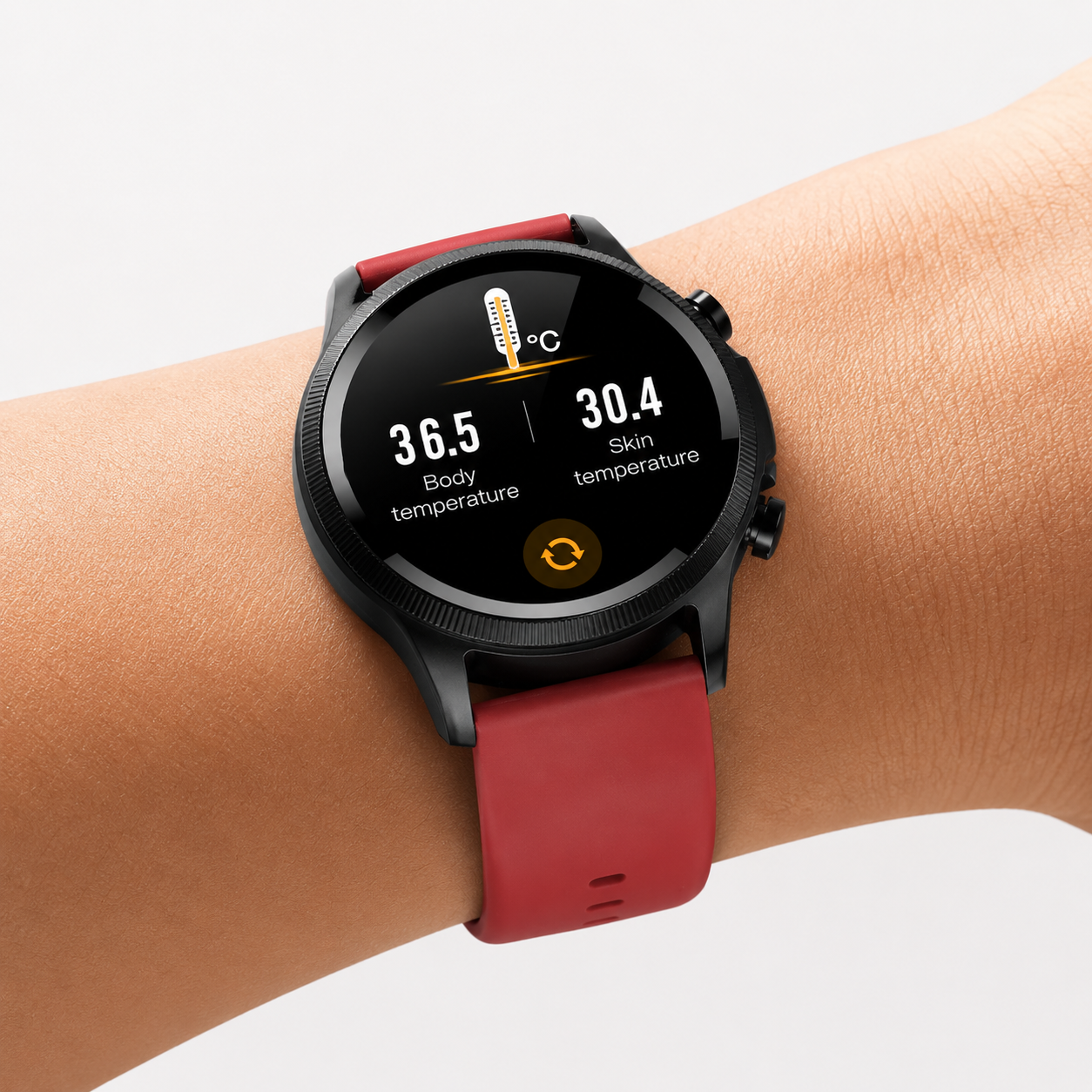 Reloj inteligente con monitor de actividad física y control de frecuencia cardíaca