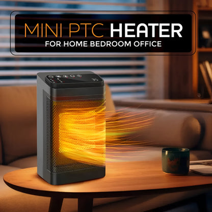 Încălzitor de spațiu electric pentru interior cu termostat, temporizator și oscilare