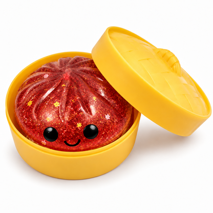 Weicher Stressball in Knödel-Form - sensorisches Fidget-Spielzeug