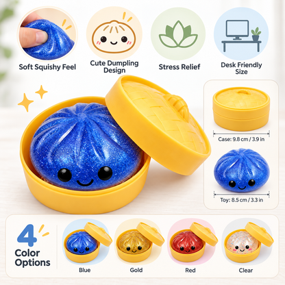 Weicher Stressball in Knödel-Form - sensorisches Fidget-Spielzeug