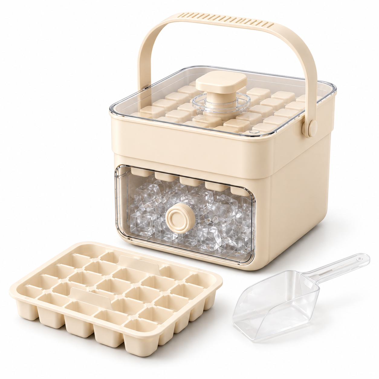 Set di vaschette antiversamento impilabili per macchina del ghiaccio