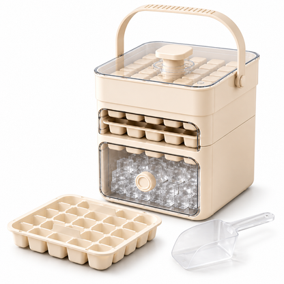 Set di vaschette antiversamento impilabili per macchina del ghiaccio