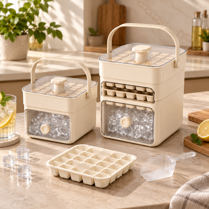 Set di vaschette antiversamento impilabili per macchina del ghiaccio