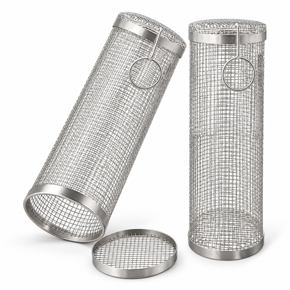 Stainless Steel Grill Basket Camping Easy Clean