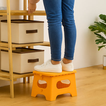 Taburete plegable de plástico portátil para el hogar