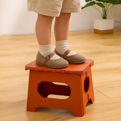 Taburete plegable de plástico portátil para el hogar