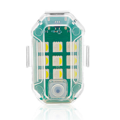 Luci Stroboscopiche LED Telecomandate USB Segnalatori di Avvertimento per Veicoli