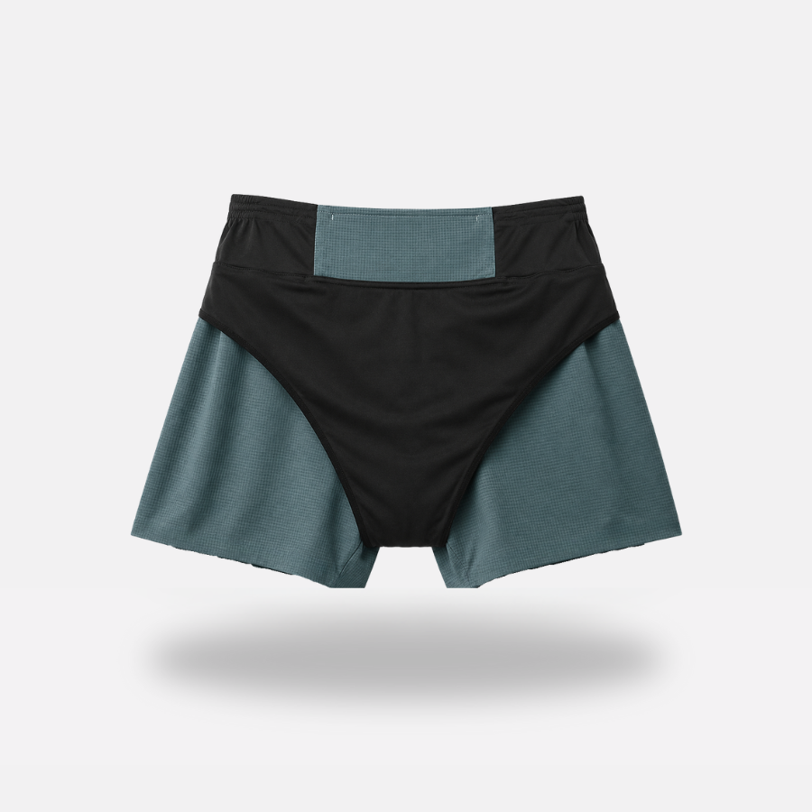 Calções de Corrida Masculinos Calções de Maratona Calções de Treino com Bolso