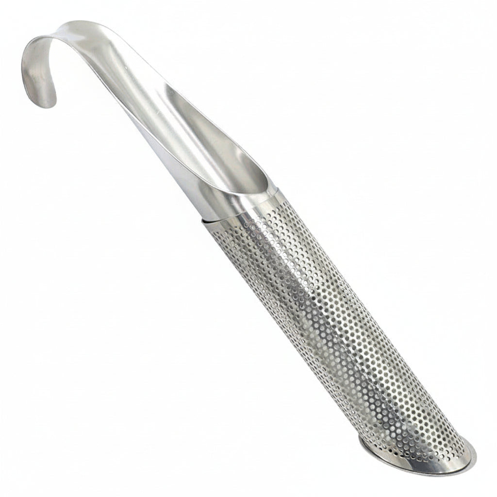 Infusor Chá Aço Inox Compacto Folhas Soltas Prático