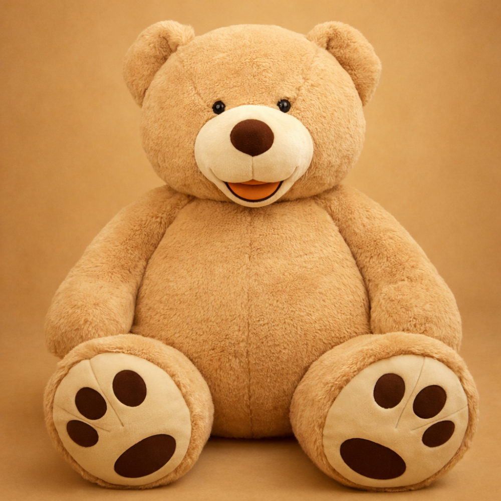 Orso di peluche grande giocattolo coccolone regalo design