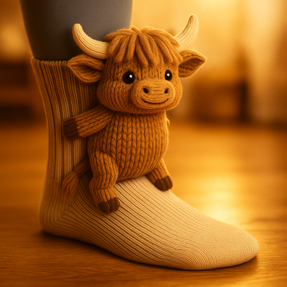 Thermal Winter Socks Non-Slip Plush Warmth for Cozy Comfort 3