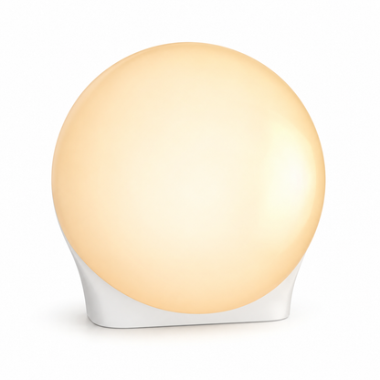 Kompakte LED-Lichttherapielampe mit Timer und tragbarem Design