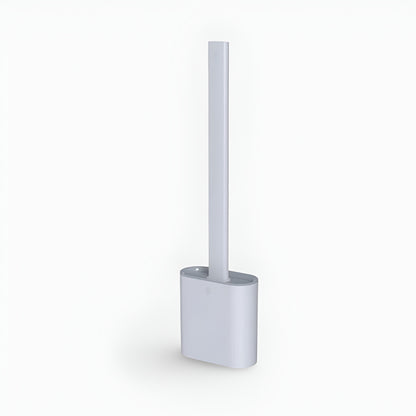 Spazzola per WC in silicone da parete, pulitore per bagno