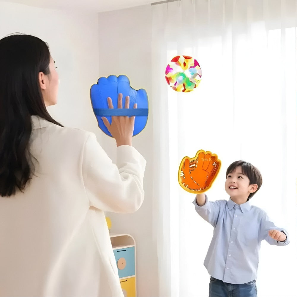 Gioco Interattivo di Lancio con Ventosa Toy Catch Ball Set