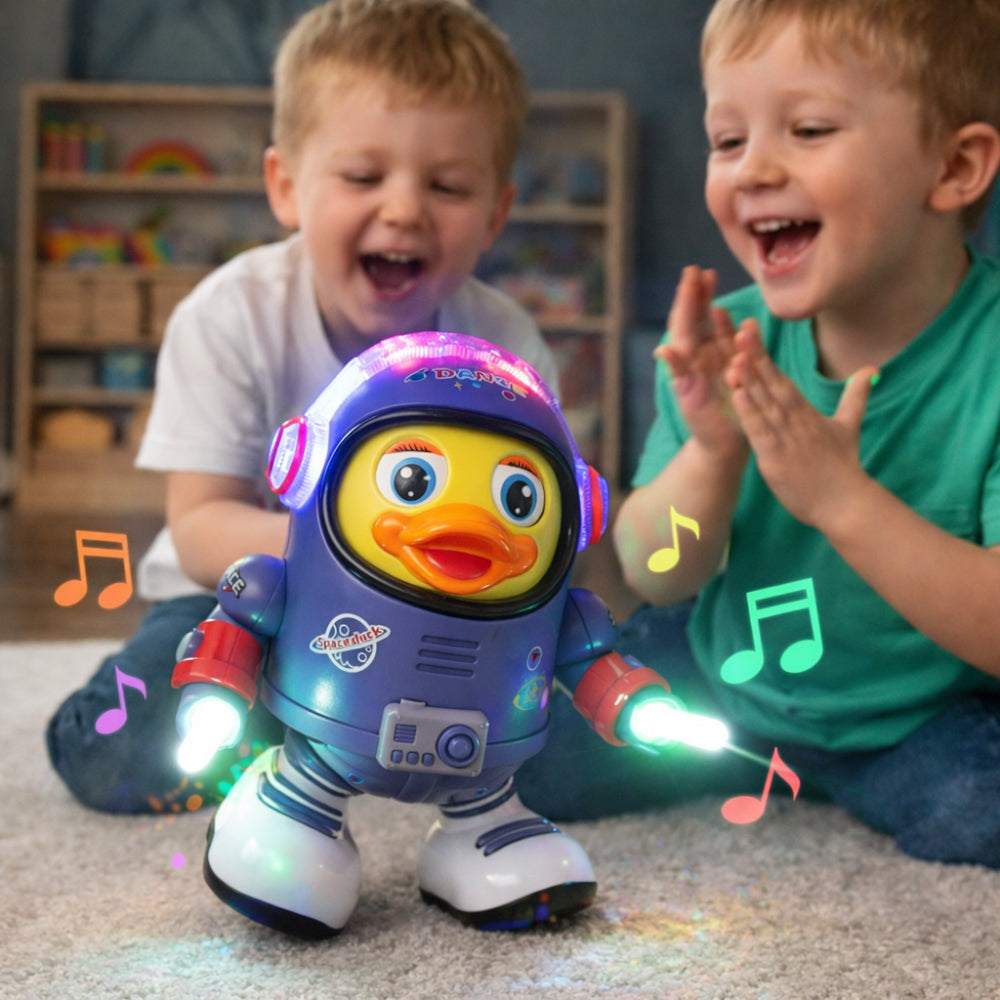 Spielzeug Tanzende Astronauten-Ente Musikalische Interaktive Figur