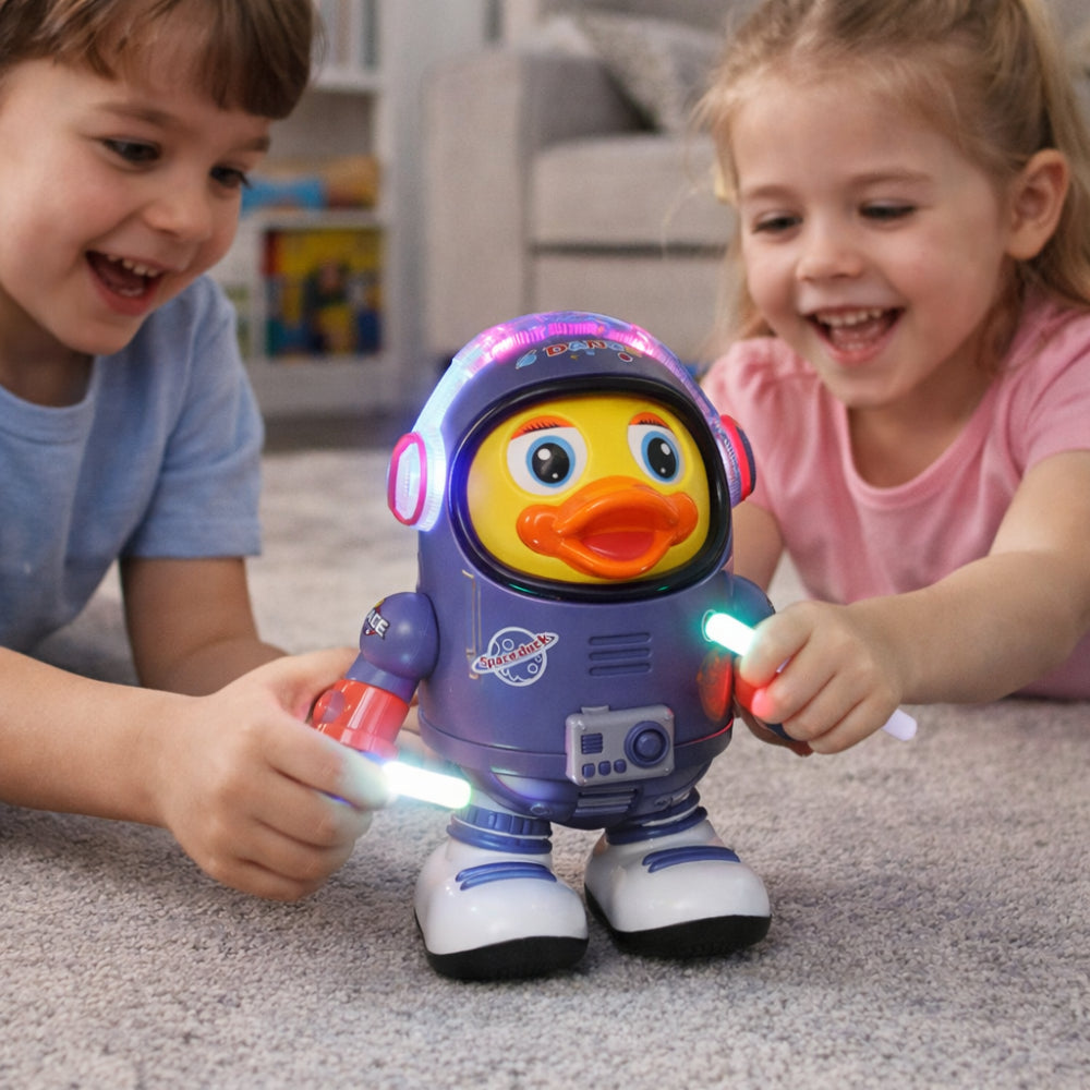 Spielzeug Tanzende Astronauten-Ente Musikalische Interaktive Figur