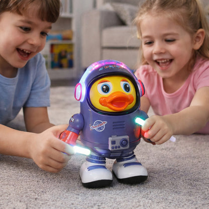 Spielzeug Tanzende Astronauten-Ente Musikalische Interaktive Figur