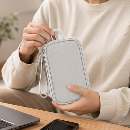 Bolsa Organizadora de Acessórios de Viagem Bolsa de Armazenamento Portátil para Viagem