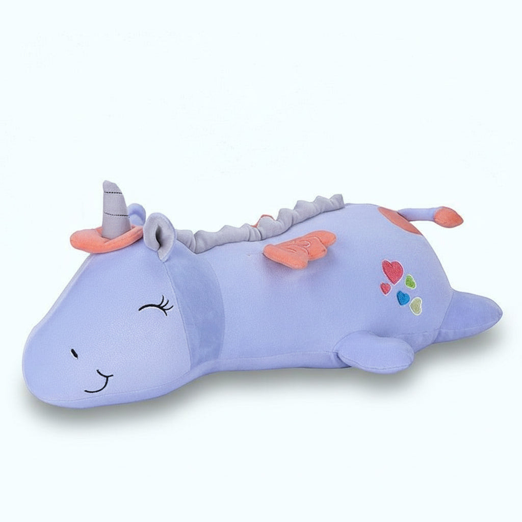Giocattolo Morbido Unicorno Luminoso Luce Notturna LED Peluche