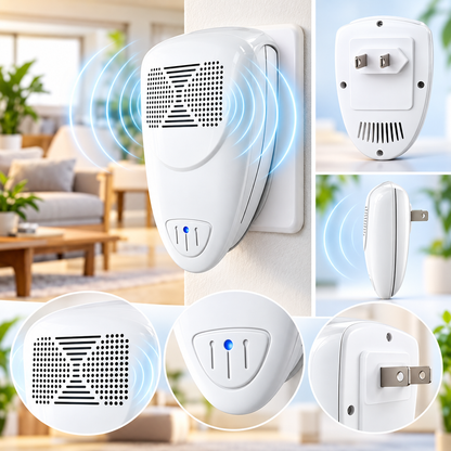 Ultrasonic Pest Repeller Bed Bug Killer Plug In Compact