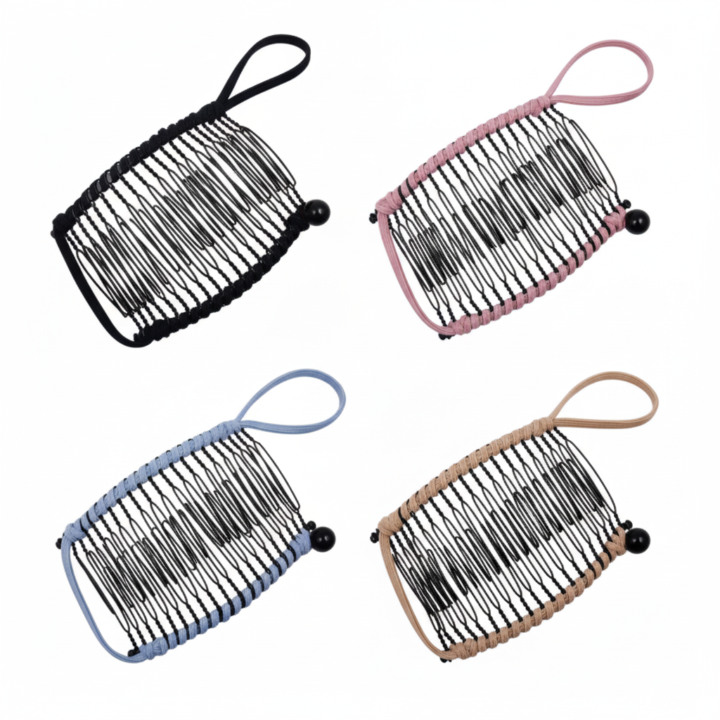 Clip Capelli Spessi Voluminosi  Stile Retro Elegante