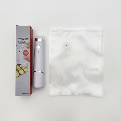 Sigillatrice Sottovuoto Portatile Ricaricabile USB per Conservazione Alimentare