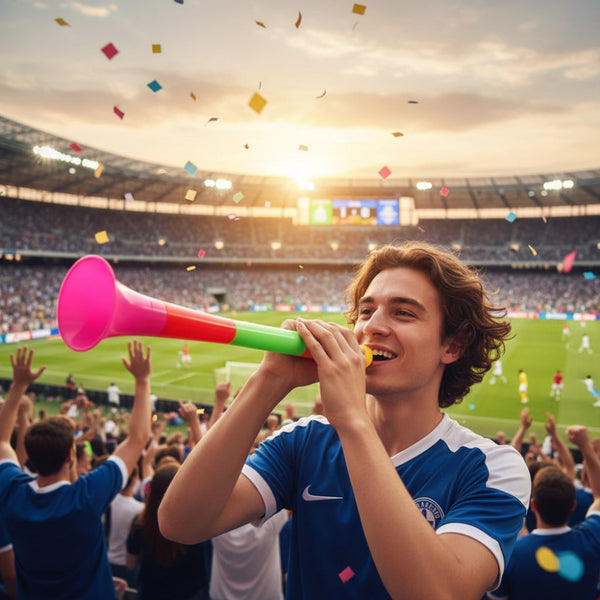 Faltbares Vuvuzela-Horn-Set Stadion Jubel Laut Party Lärmmacher