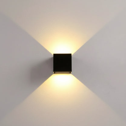 Luz de Parede com Sensor de Movimento LED em Forma de Cubo Recarregável